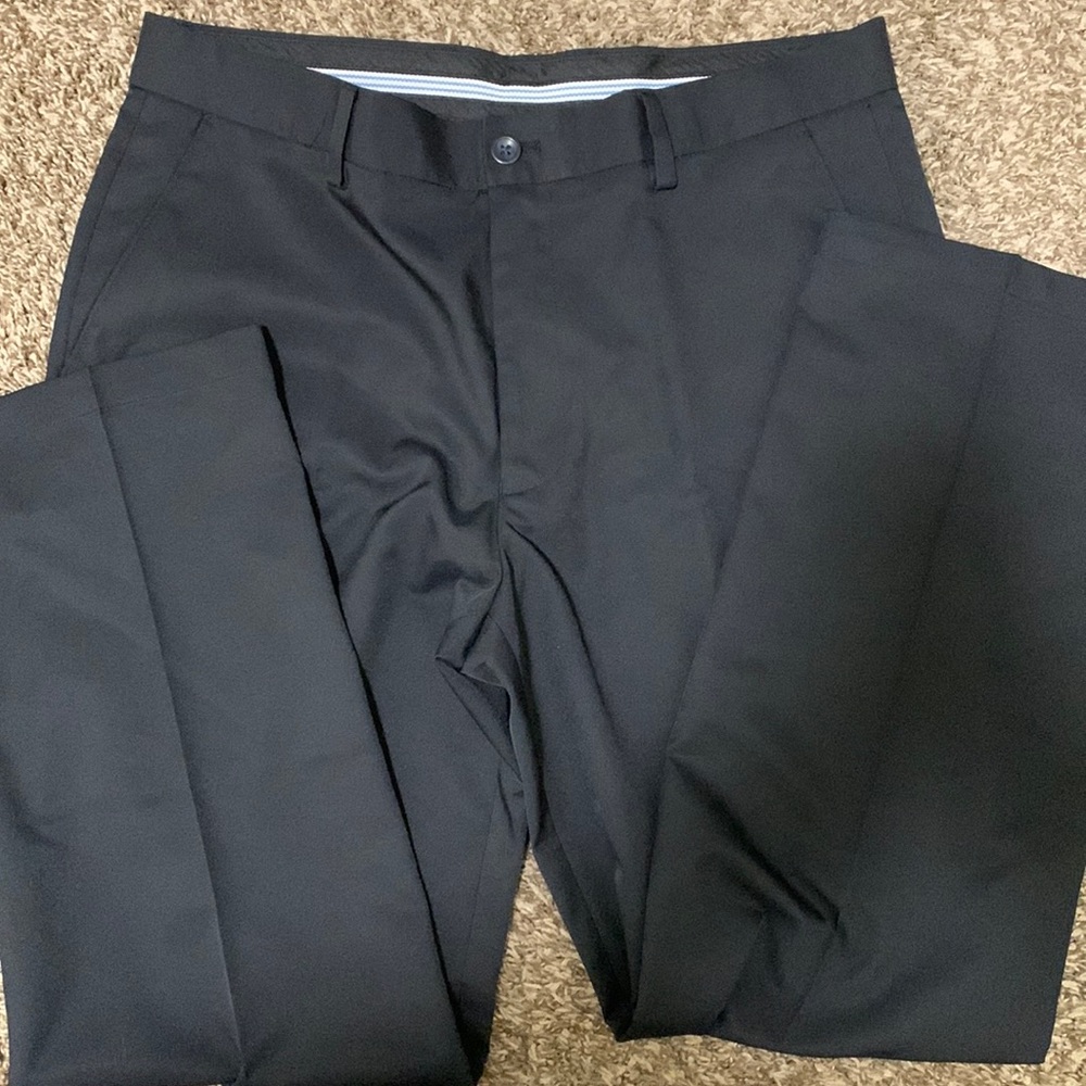 Greg Norman For Tasso Ella Protech black golf pants men 34w 30 l